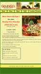 Mobile Screenshot of govindasbuffet.com